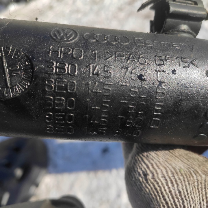 фото №10, Труба повітря повітропровід skoda superb 1.9tdi awx 8e0145762b