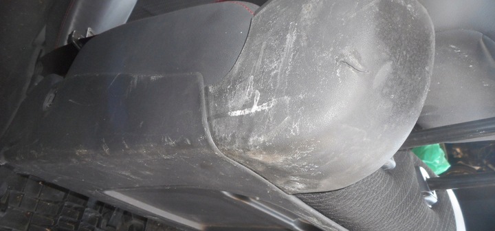 фото №9, Renault espace iv рестайлинг сиденье задний зад полукожа красная nić