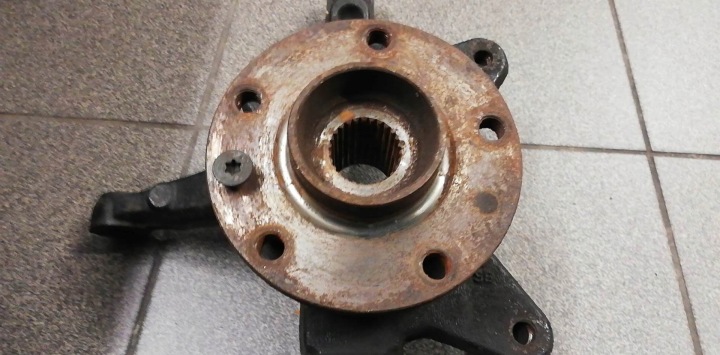 фото №8, Поворотна опора праве перед renault kangoo ii 1.5 dci