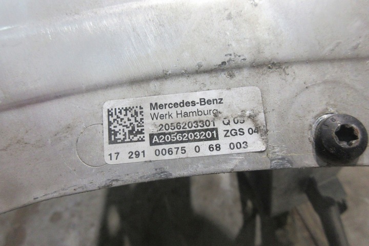 фото №9, Mercedes c-klasa w205 pas переднее