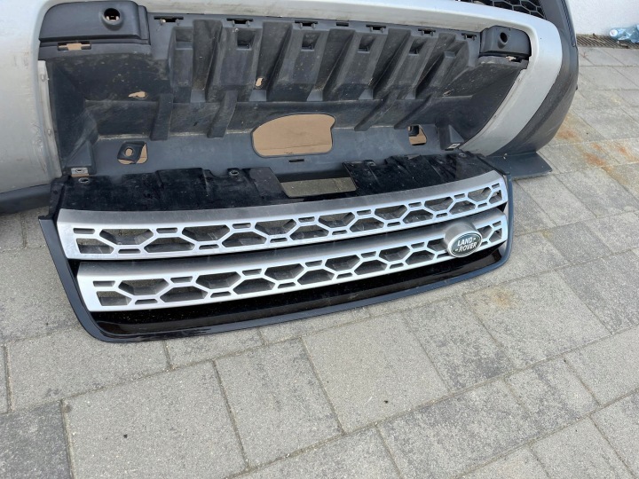 фото №9, Бампер перед land rover discovery 2014 - 2018 решётка радиатора галоген