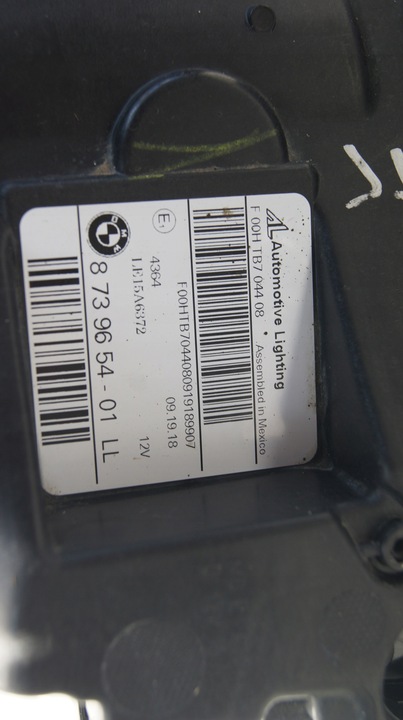 фото №7, Полный led bmw x3 g01 x4 g02 правая евро подсветка
