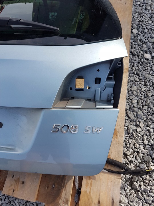фото №6, Кришка багажника зад peugeot 508 i універсал klxd 2010-2018 задня кузов