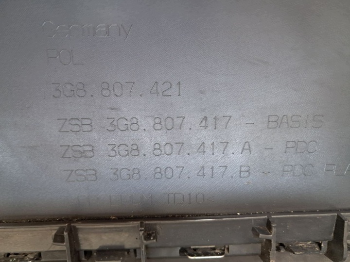 фото №14, Бампер задний arteon r-line 3g8807421 3g8807521d 6xpdc 2017-2021