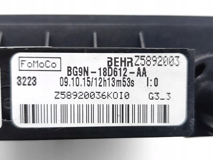 фото №7, Volvo xc60 нагрівач нагрівача d4 awd дизель 140kw 190 hp bg9n-18d612-aa