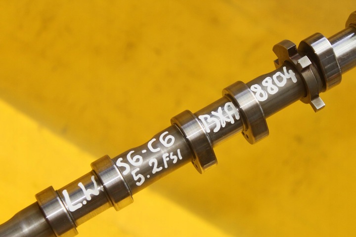 фото №10, Вал распределительный вал левый выхлоп a6 c6 a8 d3 5.2 fsi bxa bsm 07l109104a