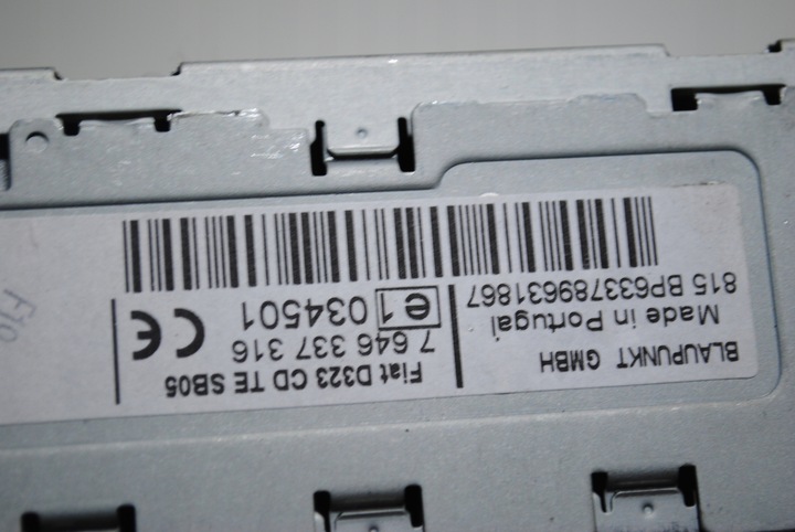 фото №9, Радіопрогравач cd fiat linea 7646337316