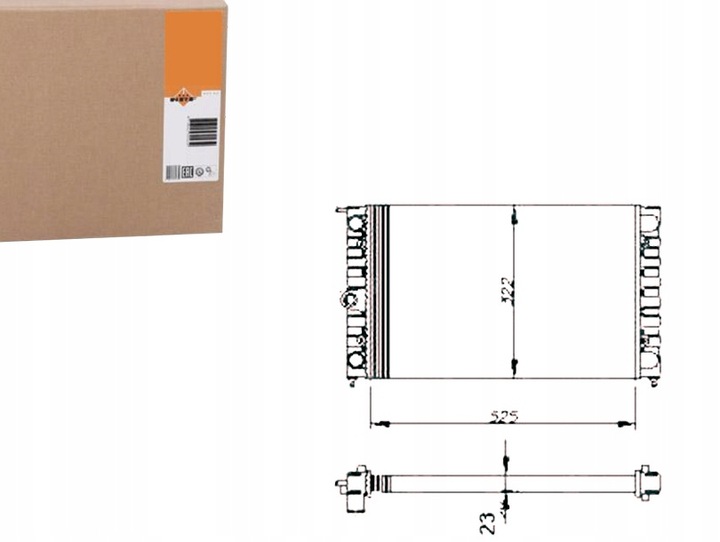 фото №1, Радіаторів двигуна nrf vw2011 drm32020 1103058 8mk3