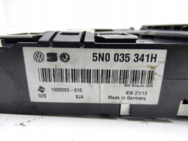 фото №12, Модуль блок керування  зчитувач інтерфейс media-in vw passat cc 5n0035341h