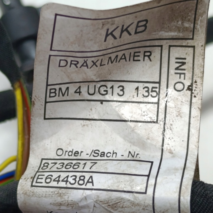 фото №6, Bmw x5 g05 установка джгут провід pdc бампера передньої 8736617