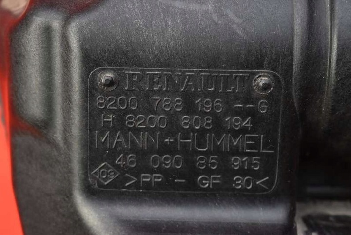 фото №7, Корпус фильтра воздуха 8200788196 mercedes citan w415 1.5 cdi 90 km 12-21