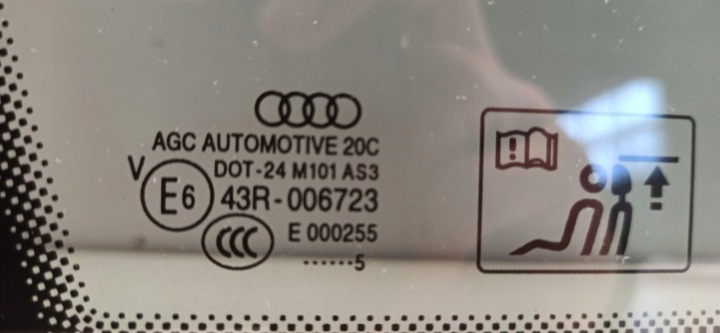 фото №6, Audi q5 стекло кузовная левая 8r0845299aa