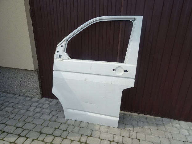 фото №1, Vw transporter t5 двері передні ліві білий