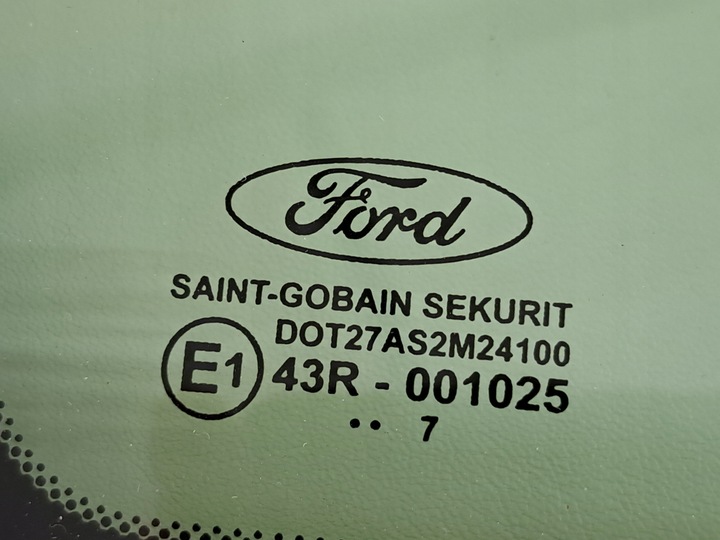 фото №10, Скло кузовна бокова задня ліва лівий зад трикутник ford mondeo v mk5 17r