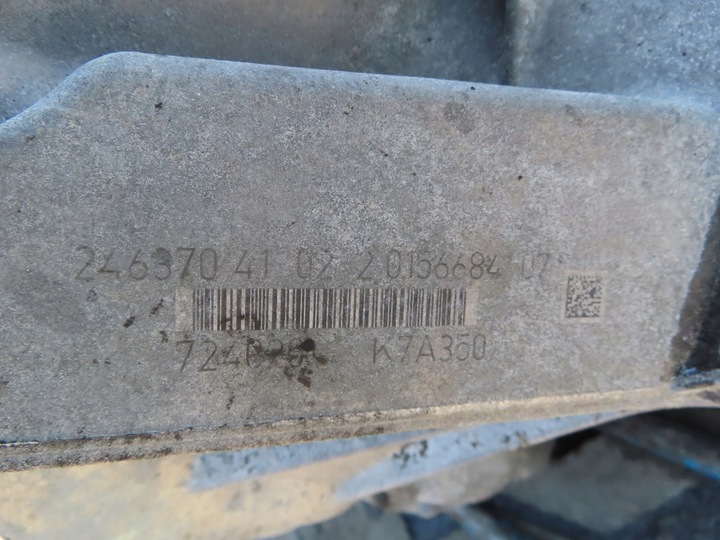 фото №7, Mercedes b класс w246 1.5 cdi коробка передач коробки передач автомат k7a350 724020