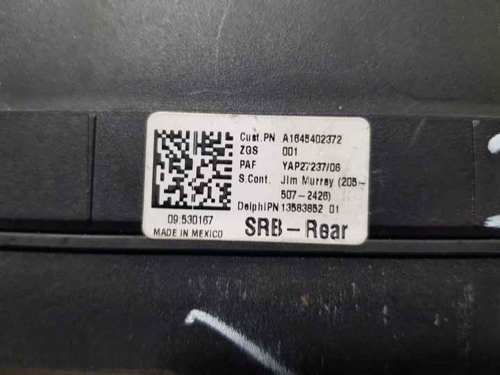 фото №8, Блок запобіжників mercedes ml w164 gl x164 1645402372