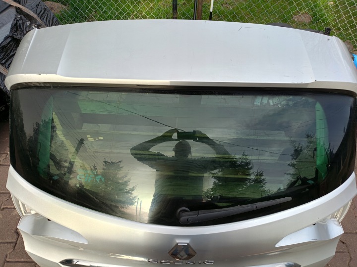 фото №5, Крышка багажника зад задняя renault scenic iv демонтаж