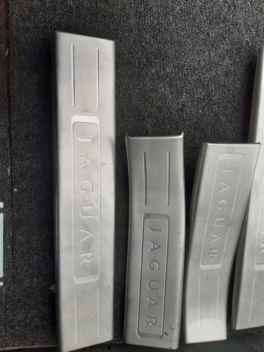 фото №7, Планка пороговая хром jaguar xj x351 комплект