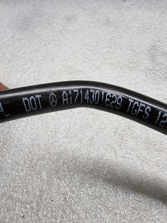 фото №5, Mercedes slk w171 трубка шланг підсилювач вакуум