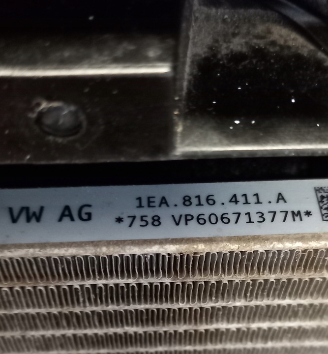 фото №13, Комплект радиатор cupra born vw id.3 id.4 enyaq iv audi q4 e-tron 1ea816411a