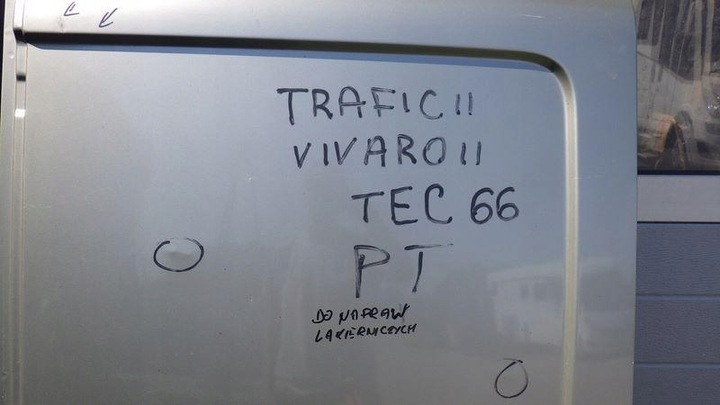 фото №16, Дверь правые зад задние tec66 trafic ii vivaro a r012719j primastar