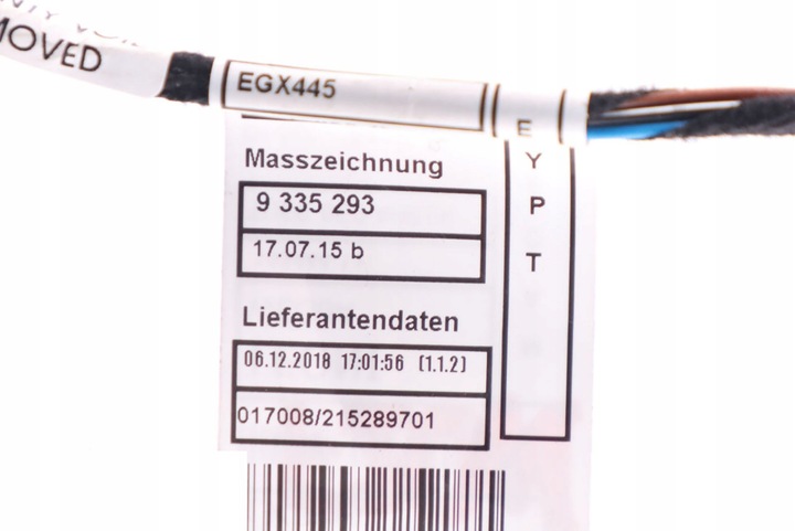 фото №10, Bmw f20 передні двері джгут провід 9335300