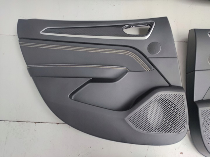 фото №13, Сиденья диван обшивки туннель пластики renault arkana rs line жёлтая золотая nić