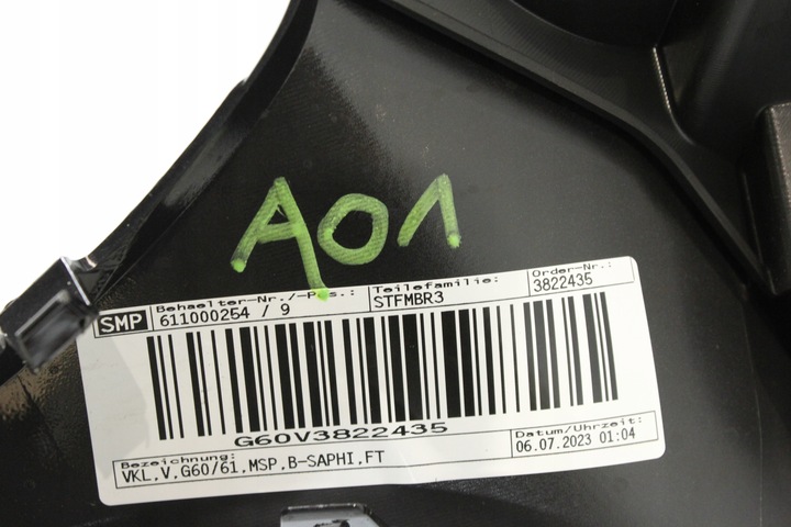 фото №9, Бампер переднє м-пакет usa bmw g60 g61 475 blacksapphire