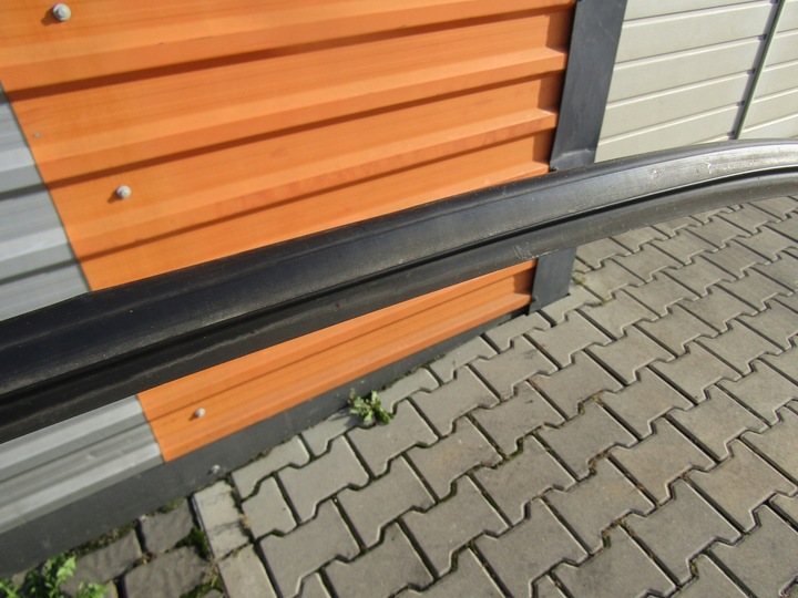 фото №3, 1 mercedes w140 планка прокладка стекло задняя защита стёкла зад