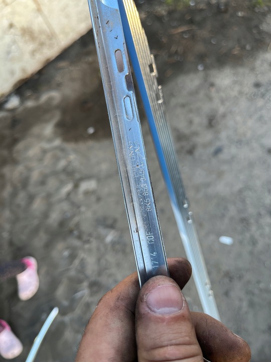 фото №7, Планка стёкла кузов хром левый audi a4 s4 b8 sedan 8k5853345c