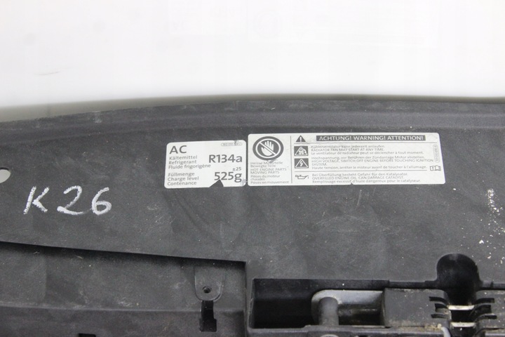 фото №5, Vw golf vi 1.6 tdi 08r- pas переднє радіатор вентилятор балка