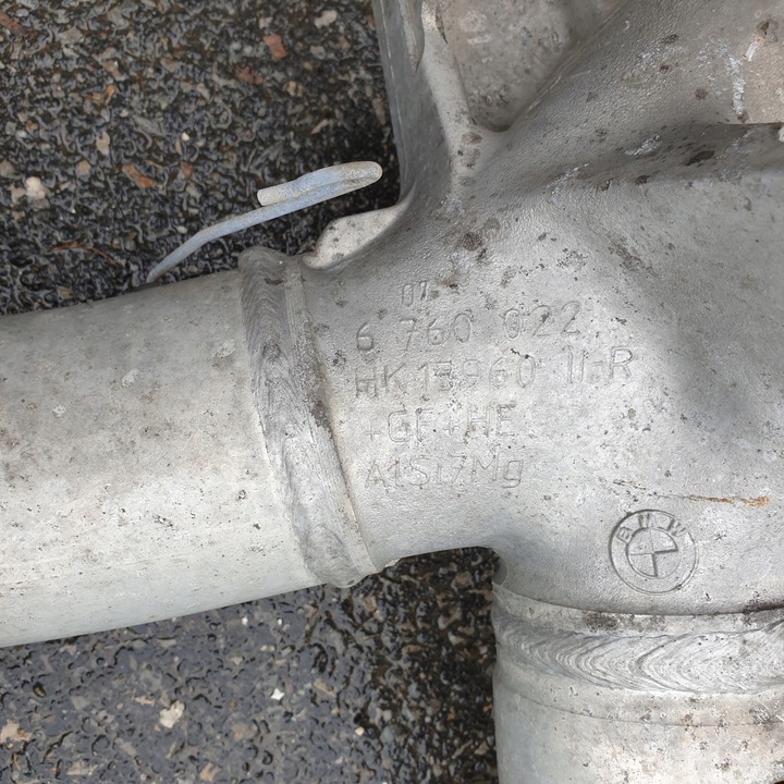 фото №14, Колиска підвішування задня підрамник балка траверса bmw 6 e63 e64 оригінальний номер