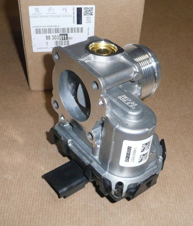 фото №1, Корпус дроссельной заслонки citroen berlingo 1.6 hdi