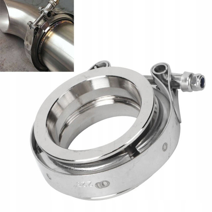 фото №13, V-band хомут 63mm 2,5