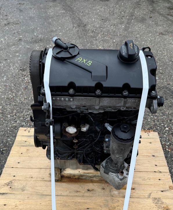 фото №2, Двигун vw t5 1.9 tdi стійка з система i pompowtryskami axb axc