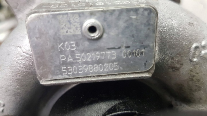 фото №6, Турбонагнетатель 03l253016f vw golf vi passat b6 a3 8p skoda yeti 5l 2.0 tdi