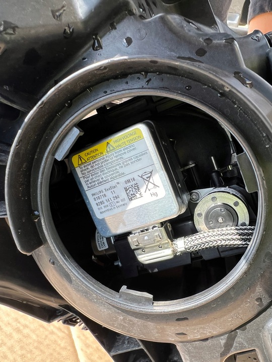 фото №11, Mercedes cl 216 рестайлинг фара лампа ксенон led перед левая комплектная oem