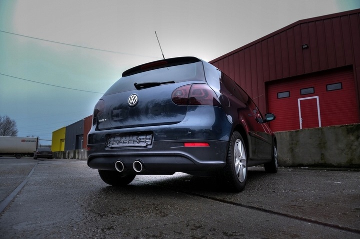 фото №10, Подовжувач заднього бампера do vw golf 5 v 03-07 дифузор r32 вигляд