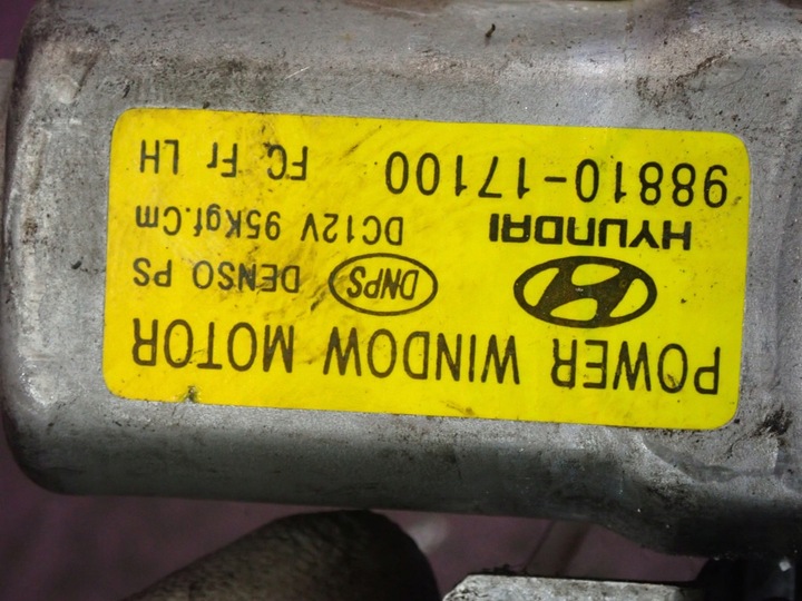 фото №5, Hyundai matrix 01-05 подъемник стекла перед левый 98810-17100