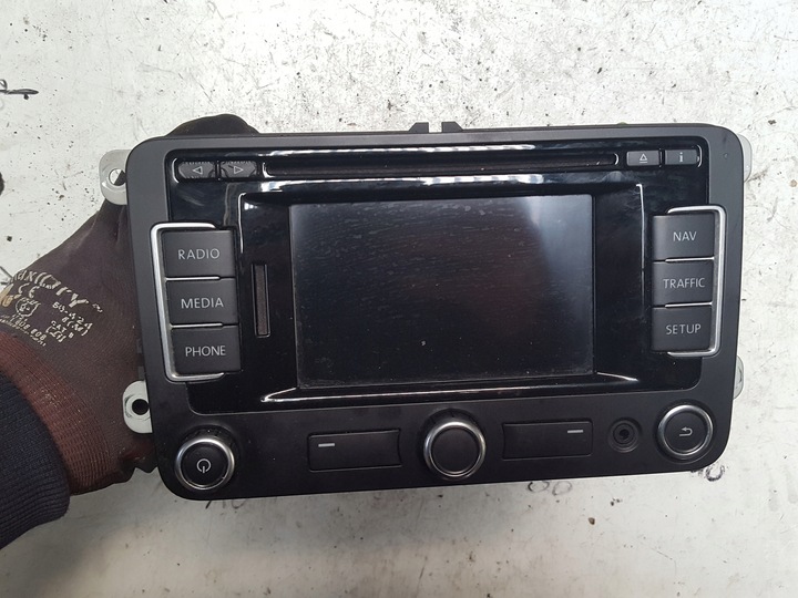 фото №1, Vw passat b7 10-14r навігація радіо cd 3c8035279g