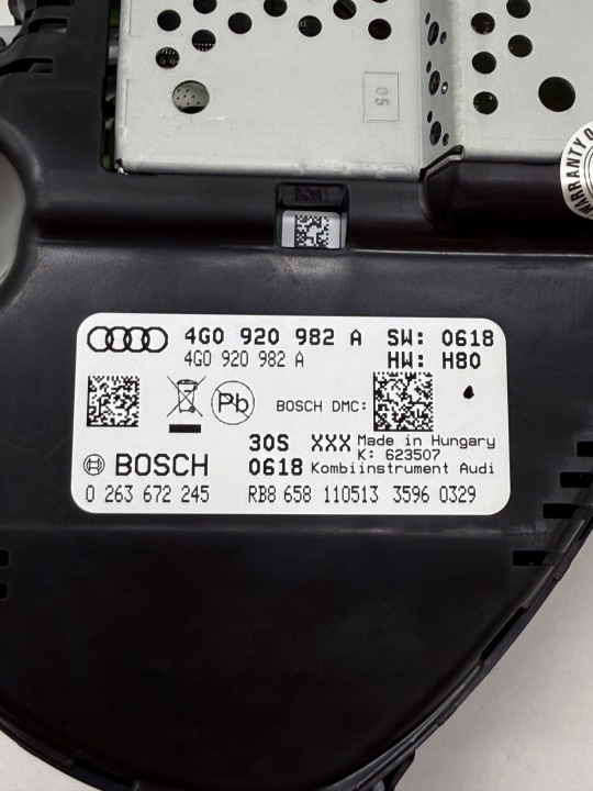 фото №15, Audi s6 c7 панель приборов спидометр acc радар ночное видение usa легальный