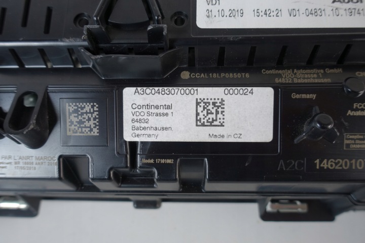 фото №7, Спидометр виртуальный приборы lcd audi a1 82a 82a920700b