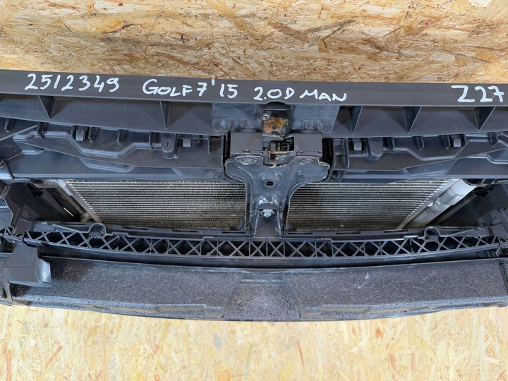 фото №10, Pas переднє підсилювач балка радіатор vw golf vii 2.0 tdi 2012-