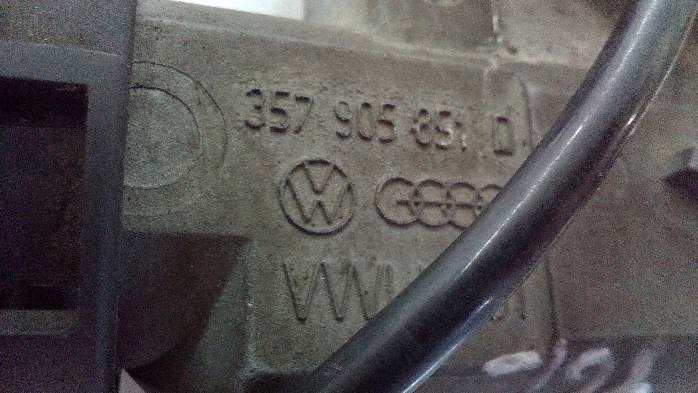 фото №7, Замок запалювання ключ volkswagen golf iii 1,8b 357905851d