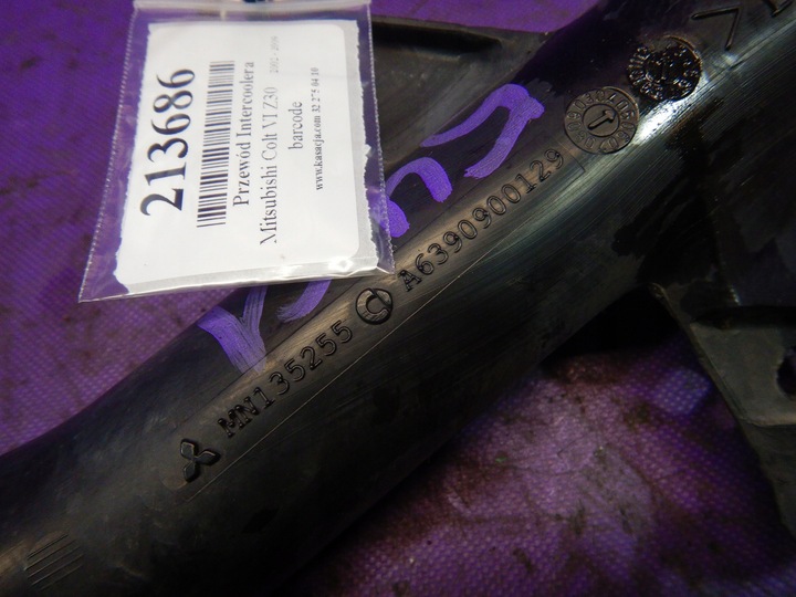 фото №5, Colt vi z30 1,5 дизель с прямым впрыском шланг шланг труба интеркулер a6390900129 a6390940282