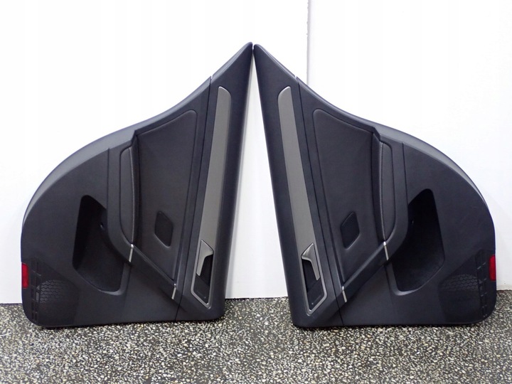 фото №12, Комплект сидінь європа напівшкіра 4xboczek тунель підігрів масаж vw golf vii 7