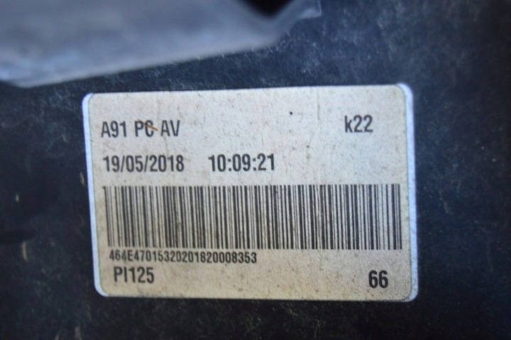 фото №15, Бампер перед переднее ktvd 9672794477 peugeot 208 1 i 15-19