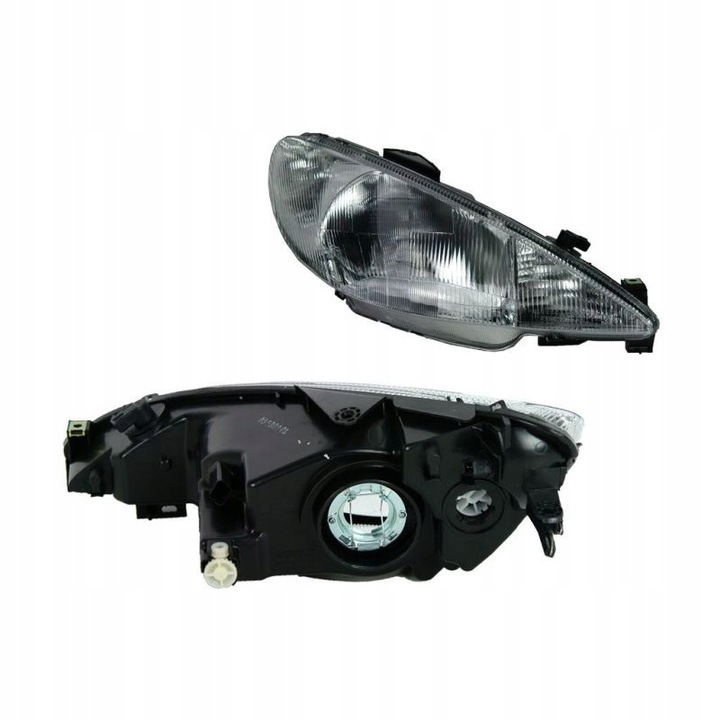 фото №1, Peugeot 206 98-03 лампа права фара правий