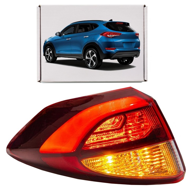 фото №1, Кузовная лампа led задняя левая 92401d7100 hyundai tucson iii tl 15-18