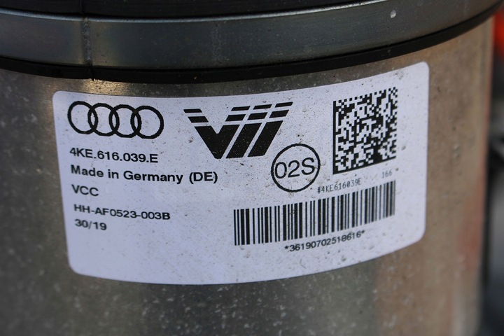 фото №10, Audi e-tron амортизатор 4ke616039e 4ke 616 039 e 4ke616039g пневматический pr